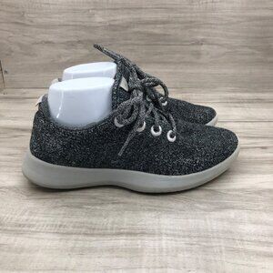 Allbirds Sneakers Womens 8 Gray Merino Wool Runners Lace Up Shoes